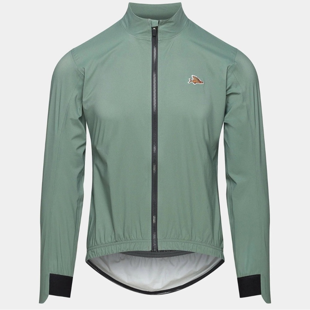 Cafe du Cycliste Suzette Rain jacket - Green